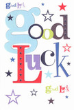 Overflowing with cheer, this playful good luck card mirrors the optimism you find in every thoughtful bouquet prepared by Cubitt Town florists. The phrase 'Good Luck' comes alive with oversized letters-cool sky blue intertwines with spirited reds, moss greens, and deep purples, as if painted with hope and happiness. A cascade of stars in navy, soft lavender, and lemony lime tumbles across the card, sparkling like city lights reflected off the Thames near Island Gardens. The slim, modern fonts and white space create a sense of airiness and movement, while the thick, smooth surface of the card feels reassuring to the touch. Perfect for slipping in with a fresh arrangement sent for a big exam, a house move, or a first day at work, the card channels pure Cubitt Town encouragement-a small, tangible token of belief in someone's abilities. With every detail, from hues to texture, this card embodies the pride and simple magic found in our local floral deliveries, inspiring new journeys across the Isle of Dogs.